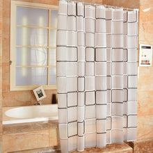 Load image into Gallery viewer, Bathroom Shower Curtain 3D Waterproof Mildew proof PEVA Bath Curtain Shower Curtains Environmental Toilet Door Curtain
