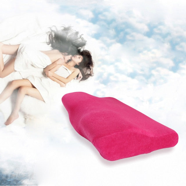 Butterfly Shaped Pillow 50*30cm/60*33cm anti snore pillow Memory Foam Bedding Pillow Neck protection Orthopedic Pillows