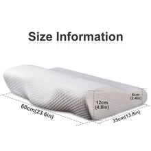 Load image into Gallery viewer, Orthopedic Memory Foam Pillow 60x35cm Slow Rebound Soft Memory Slepping Pillows Butterfly Shaped Relax The Cervical For Adult
