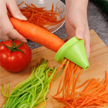 Load image into Gallery viewer, Kitchen Tools Vegetable Fruit  Multi-function Spiral Shredder Peeler Manual Potato Carrot Radish Rotating Shredder Grater
