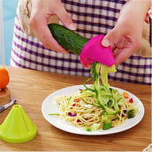 Load image into Gallery viewer, Kitchen Tools Vegetable Fruit  Multi-function Spiral Shredder Peeler Manual Potato Carrot Radish Rotating Shredder Grater
