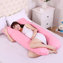 Load image into Gallery viewer, SB Sleeping Support Pillow For Pregnant Women Body 100% Cotton Rabbit Print U Shape Maternity Pillows Pregnancy Side Sleepers
