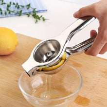 Load image into Gallery viewer, Stainless Steel Citrus Fruits Squeezer Orange Hand Manual Juicer Kitchen Tools Lemon Juicer Orange Queezer Juice Fruit Pressing
