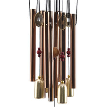 Load image into Gallery viewer, Copper Money Wind Chime Pendant Balcony Outdoor Yard Garden Home Decoration Metal Pipe Wind Chime Large Wind Chimes Bells Tubes
