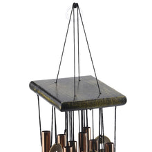 Load image into Gallery viewer, Copper Money Wind Chime Pendant Balcony Outdoor Yard Garden Home Decoration Metal Pipe Wind Chime Large Wind Chimes Bells Tubes
