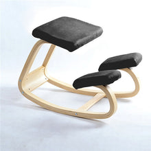 Load image into Gallery viewer, Original Ergonomic Kneeling Chair Stool Home Office Furniture Ergonomic Rocking Wooden Kneeling Computer Posture Chair
