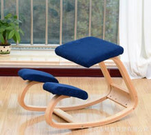 Load image into Gallery viewer, Original Ergonomic Kneeling Chair Stool Home Office Furniture Ergonomic Rocking Wooden Kneeling Computer Posture Chair
