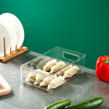 Load image into Gallery viewer, Refrigerator Organizer Transparent Kitchen Food Fruit Dumpling Egg Storage Box
