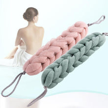 Load image into Gallery viewer, Flower Mesh Shoulder Scrubber Long Sponge Body Back Bath Sponge Shower Exfoliate Strap Shower Body Wash Brush Health Cleaning
