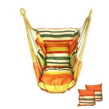 Load image into Gallery viewer, Outdoor Hammock Swing Thicken Chair Hanging Swing Chair Portable Relaxation Canvas Swing Travel Camping Lazy Chair No Pillow
