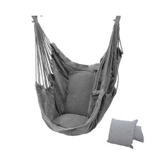 Load image into Gallery viewer, Outdoor Hammock Swing Thicken Chair Hanging Swing Chair Portable Relaxation Canvas Swing Travel Camping Lazy Chair No Pillow
