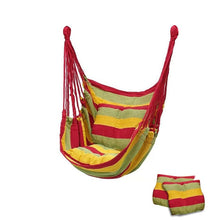 Load image into Gallery viewer, Outdoor Hammock Swing Thicken Chair Hanging Swing Chair Portable Relaxation Canvas Swing Travel Camping Lazy Chair No Pillow
