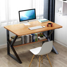 Load image into Gallery viewer, NEW MDF Wooden Computer Desk Office Desk Modern Writing Table Universal Laptop Home Office Furniture PC Workstation Study Table
