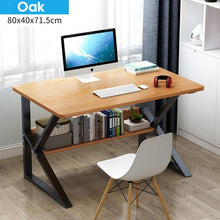 Load image into Gallery viewer, NEW MDF Wooden Computer Desk Office Desk Modern Writing Table Universal Laptop Home Office Furniture PC Workstation Study Table
