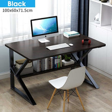 Load image into Gallery viewer, NEW MDF Wooden Computer Desk Office Desk Modern Writing Table Universal Laptop Home Office Furniture PC Workstation Study Table
