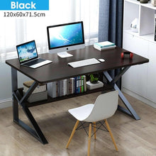 Load image into Gallery viewer, NEW MDF Wooden Computer Desk Office Desk Modern Writing Table Universal Laptop Home Office Furniture PC Workstation Study Table
