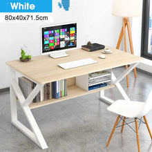 Load image into Gallery viewer, NEW MDF Wooden Computer Desk Office Desk Modern Writing Table Universal Laptop Home Office Furniture PC Workstation Study Table
