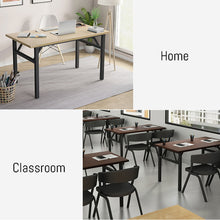 Load image into Gallery viewer, Folding Wooden Computer Desk Laptop Desk Portable for Home Office Modern Simple Writing Table PC Desk Study Table Furniture
