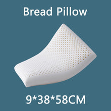 Load image into Gallery viewer, Natural-Latex Pillow Orthopedic Cervical Massage Bed Pillow Release Pressure Sleeping Pillows for Bedroom with Pillowcase
