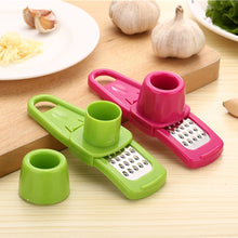 Load image into Gallery viewer, Household Garlic Peeler Functional Ginger Garlic Press Grinding Grater Planer Slicer Cutter Cooking Tool Kitchen Accessories
