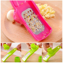 Load image into Gallery viewer, Household Garlic Peeler Functional Ginger Garlic Press Grinding Grater Planer Slicer Cutter Cooking Tool Kitchen Accessories
