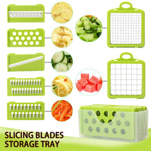 Load image into Gallery viewer, Multifunctional Vegetable Cutter Shredders Slicers Fruit Potato Peeler Carrot Grater Kitchen Accessories Basket Vegetable Slicer
