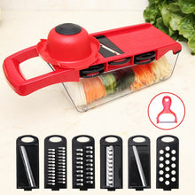 Load image into Gallery viewer, Multifunctional Vegetable Cutter Shredders Slicers Fruit Potato Peeler Carrot Grater Kitchen Accessories Basket Vegetable Slicer
