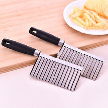 Load image into Gallery viewer, Potato Wavy Edged Tool Peeler Cooking Tools kitchen knives Accessories Stainless Steel Vegetable Fruit Cutting Kitchen Gadget
