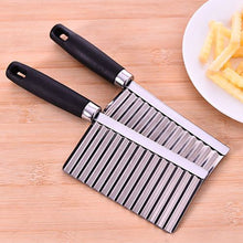 Load image into Gallery viewer, Potato Wavy Edged Tool Peeler Cooking Tools kitchen knives Accessories Stainless Steel Vegetable Fruit Cutting Kitchen Gadget
