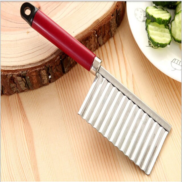 Potato Wavy Edged Tool Peeler Cooking Tools kitchen knives Accessories Stainless Steel Vegetable Fruit Cutting Kitchen Gadget