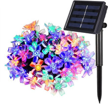 Load image into Gallery viewer, 12/20 Led Solar Powered Butterfly Fiber Optic Fairy String Lights Waterproof Christmas Outdoor Garden Holiday Decoration Lights
