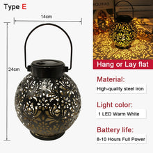 Load image into Gallery viewer, Solar LED Light Outdoor Garden Decoration Waterproof Solar Lamps Energy Street Lantern Balcony Sunlight Landscape Yard Light
