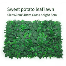 Load image into Gallery viewer, Artificial Plant Plastic Lawn Greening Plant Wall Plant  Artificial Turf Outdoor Home Store Background False Lawn Decoration
