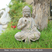 Load image into Gallery viewer, Resin Buddhism Pagoda for Garden Patio Bonsai Decoration Miniature Accessories &amp; Furniture for Home Decor Outdoor Buddga Statue
