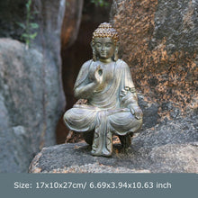 Load image into Gallery viewer, Resin Buddhism Pagoda for Garden Patio Bonsai Decoration Miniature Accessories &amp; Furniture for Home Decor Outdoor Buddga Statue
