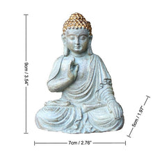 Load image into Gallery viewer, Resin Buddhism Pagoda for Garden Patio Bonsai Decoration Miniature Accessories &amp; Furniture for Home Decor Outdoor Buddga Statue
