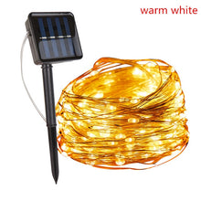 Load image into Gallery viewer, Solar Lights Maple Leaf Fairy Lights 10m 100LED /5M 50 LED Waterproof Outdoor Garland Solar Lamp Christmas for Garden Decoration
