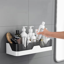 Load image into Gallery viewer, Bathroom Shelf Organizer WC Shampoo Holder Shower Shelves Wall Mount Kitchen Storage Basket Makeup Organizer Bathroom Accessorie
