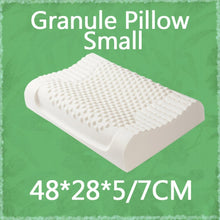 Load image into Gallery viewer, Pure Natural Latex Orthopedic Pillows Thailand Remedial Neck Sleep Pillow Protect Vertebrae Health Care Bedding Cervical Pillow
