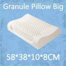 Load image into Gallery viewer, Pure Natural Latex Orthopedic Pillows Thailand Remedial Neck Sleep Pillow Protect Vertebrae Health Care Bedding Cervical Pillow
