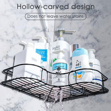 Load image into Gallery viewer, 1/2 pcs Iron Bathroom Storage Rack Metal Punch-Free Wall-mounted Basket Shampoo Place Home Storage Rack Holder With Suction Cup
