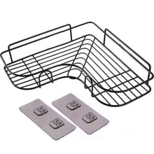 Load image into Gallery viewer, 1/2 pcs Iron Bathroom Storage Rack Metal Punch-Free Wall-mounted Basket Shampoo Place Home Storage Rack Holder With Suction Cup
